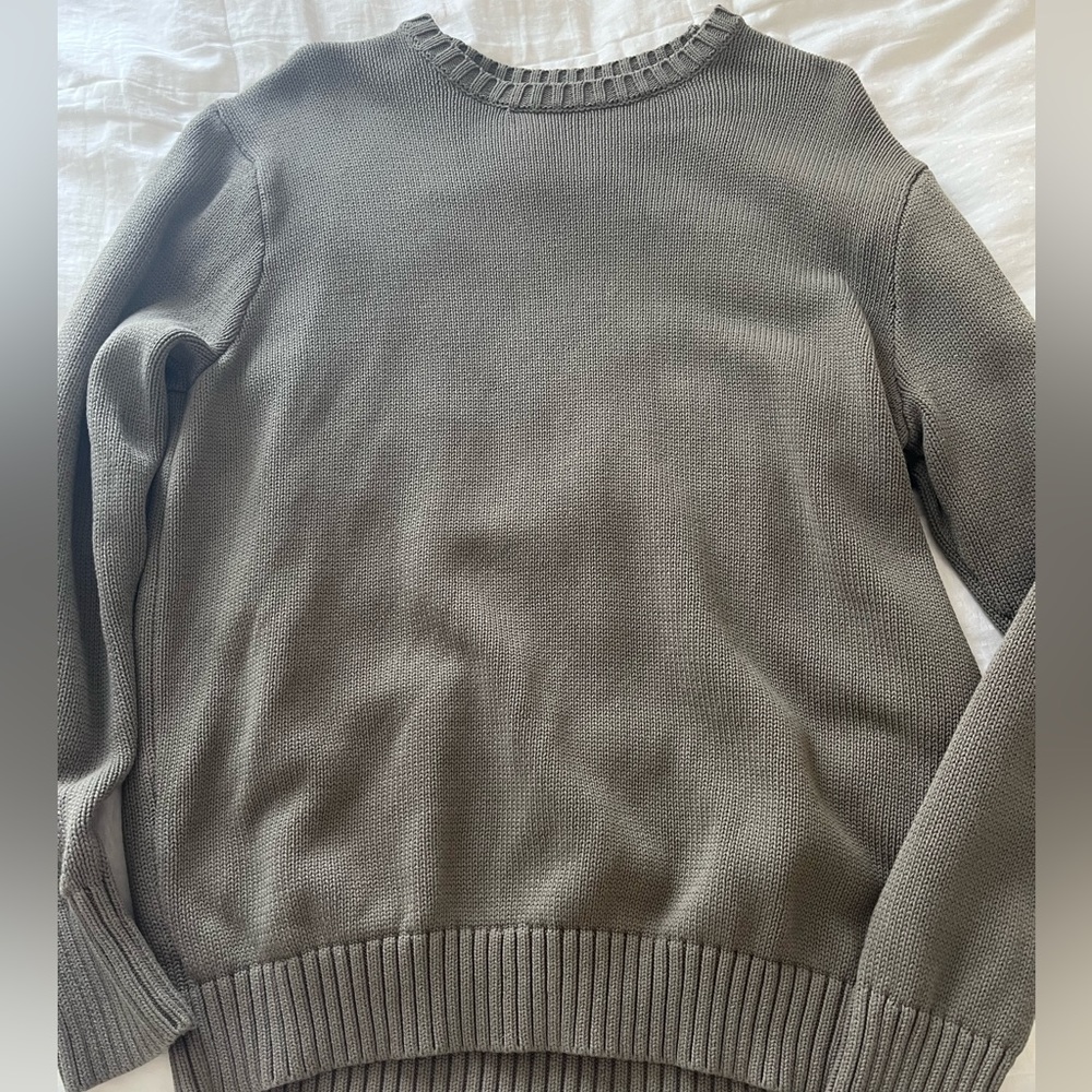 green oversized brandy Melville sweater
